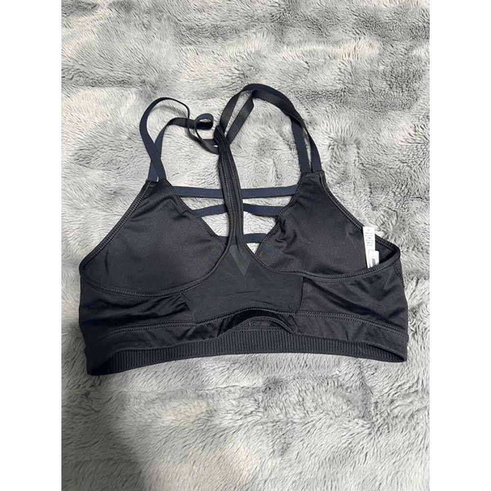 VSX Sport Black Strappy Bralette - Size Small - Picture 2 of 3